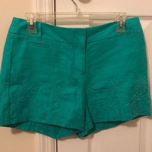 Green shorts